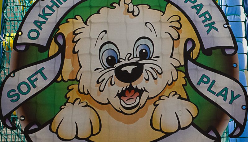 Play area sign